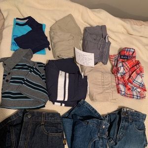 10 piece 5T - Size 8 Boys Clothing Lot
